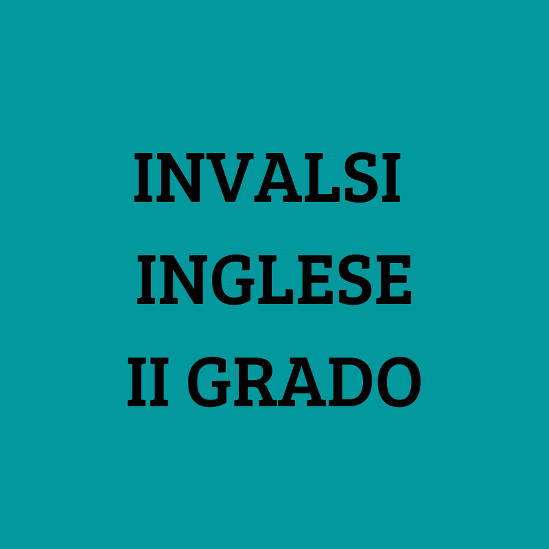 Invalsi II Grado