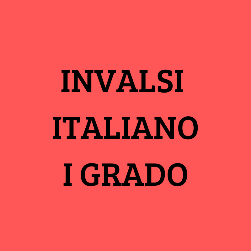 Invalsi I Grado