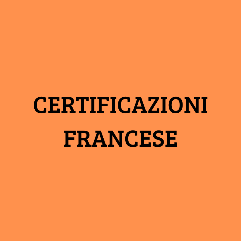 Certificazioni in Francese